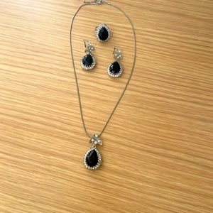 Necklace and earrings
